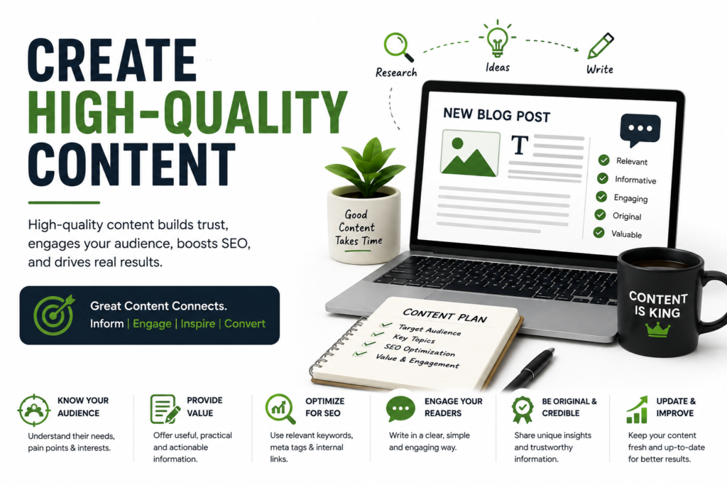 Create High-Quality Content