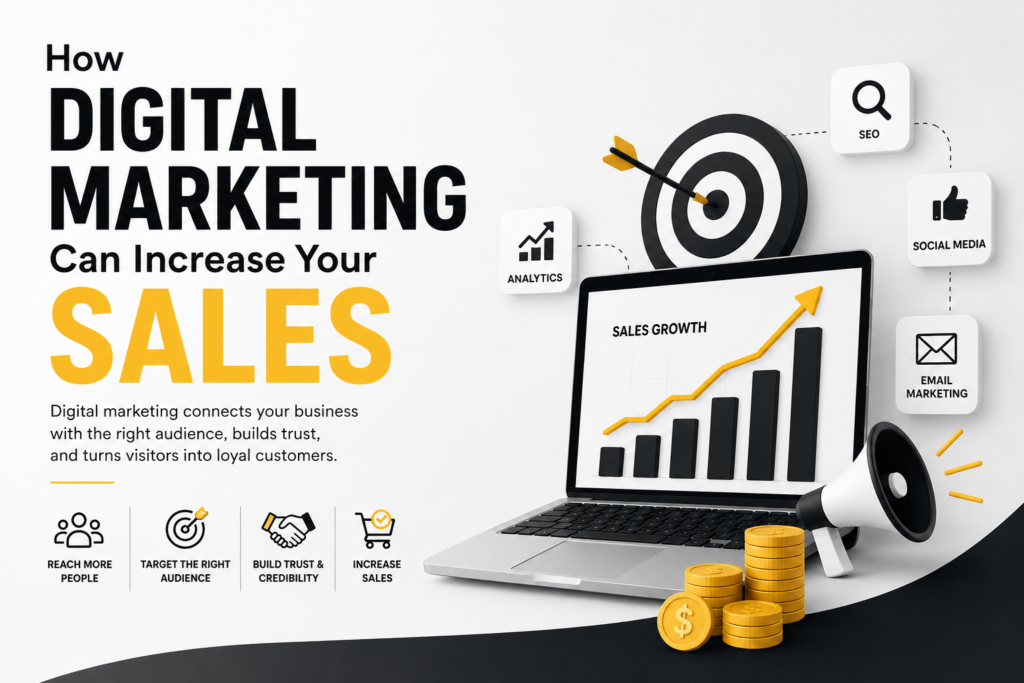 How Digital Marketing Drives Business Sales